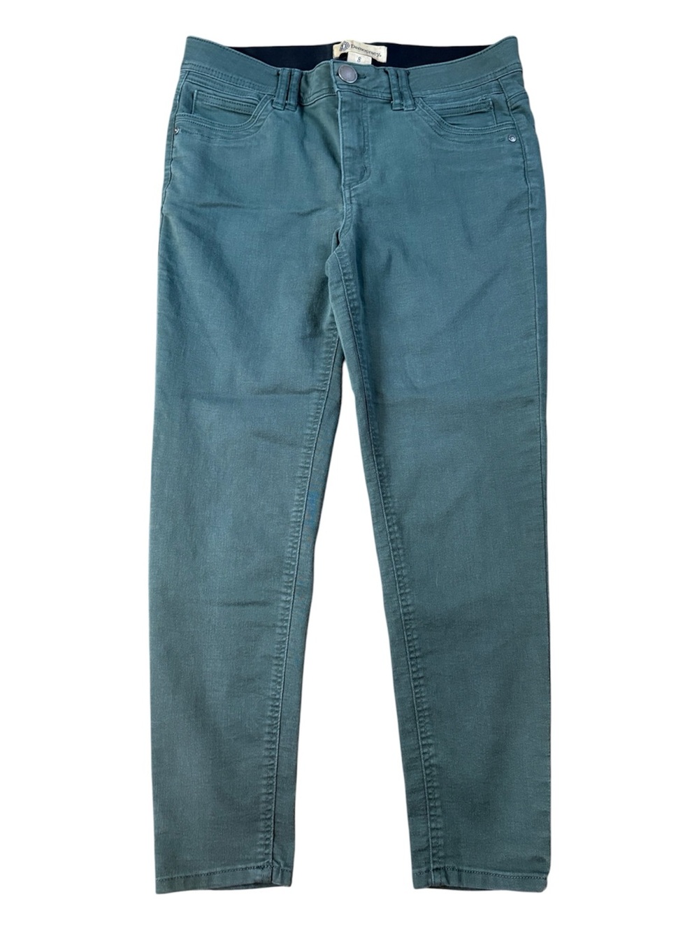 Democracy “Ab” Technology Green Skinny Jeans. Size 8